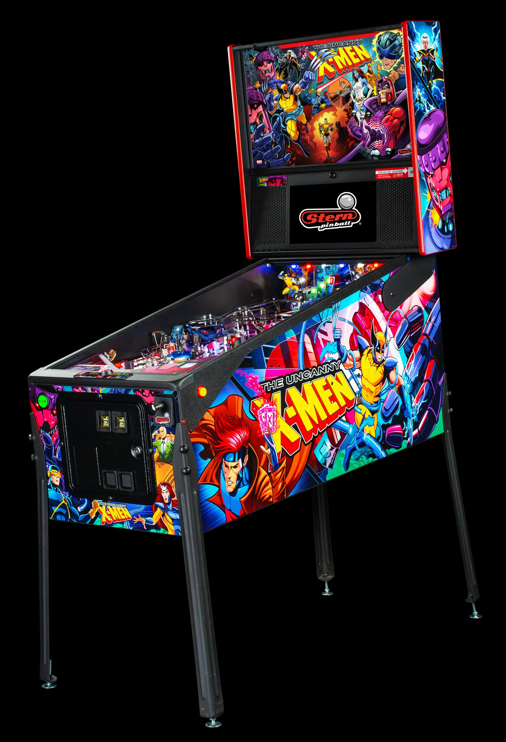 Left Facing The Uncanny X-Men Premium pinball.