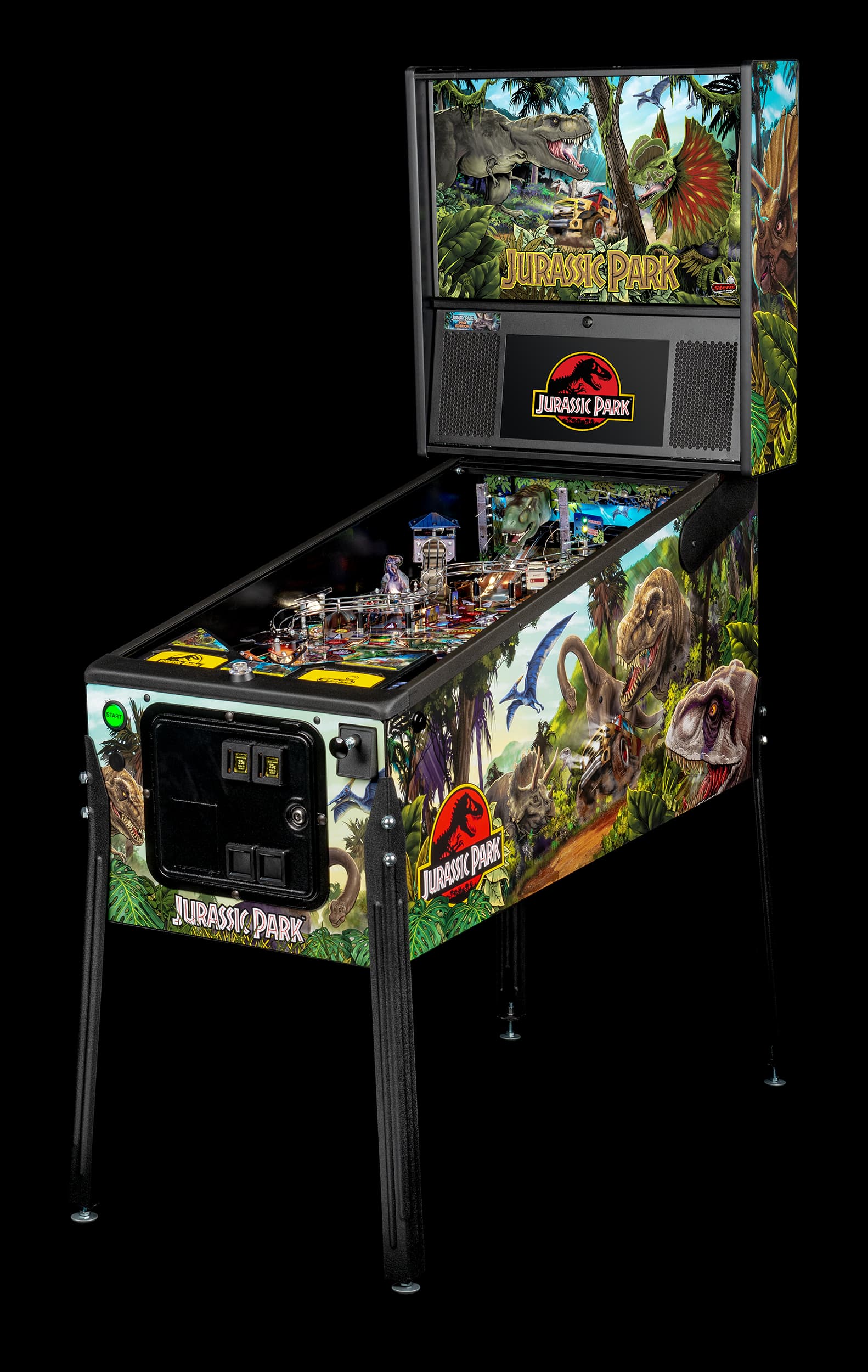 Left Facing Jurassic Park Pro pinball.