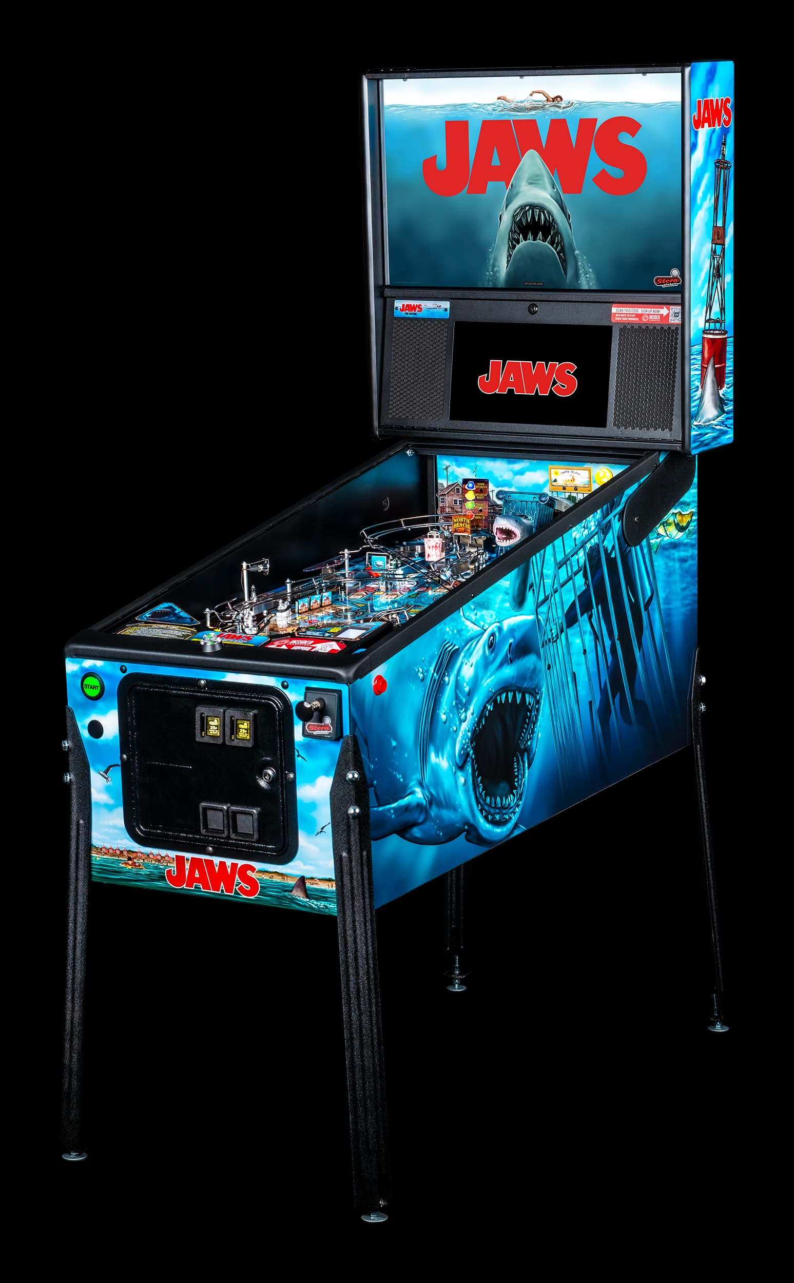 Left Facing Jaws Pro pinball