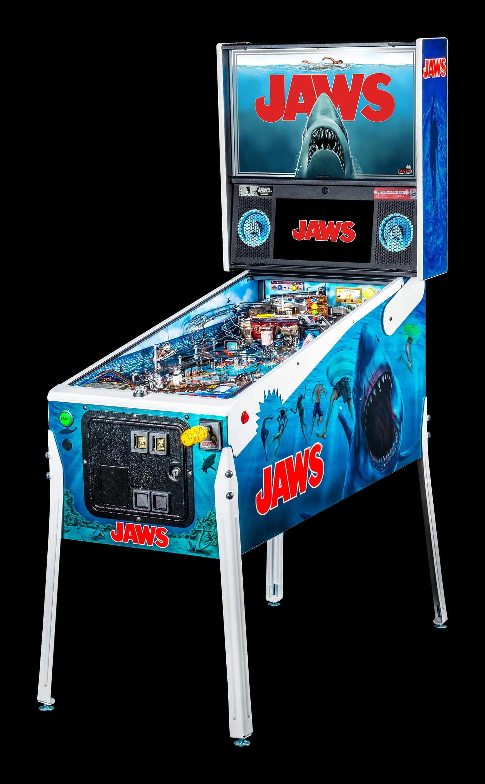 Left Facing Jaws Limited Edition pinball.
