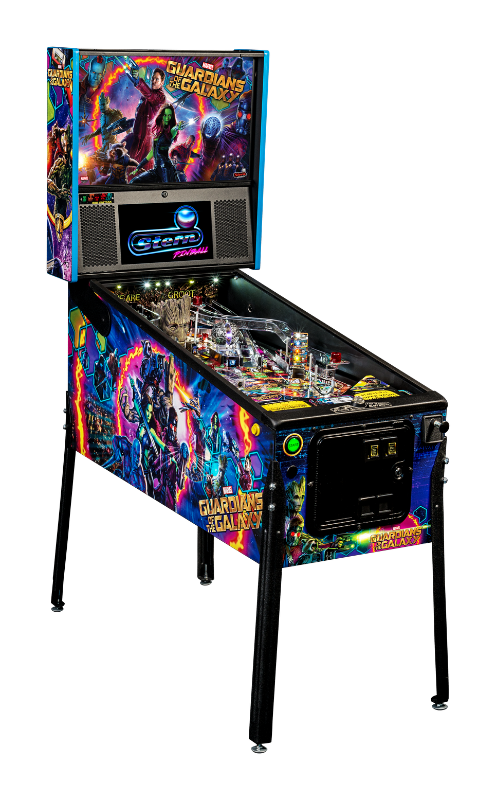 guardians of galaxy pinball