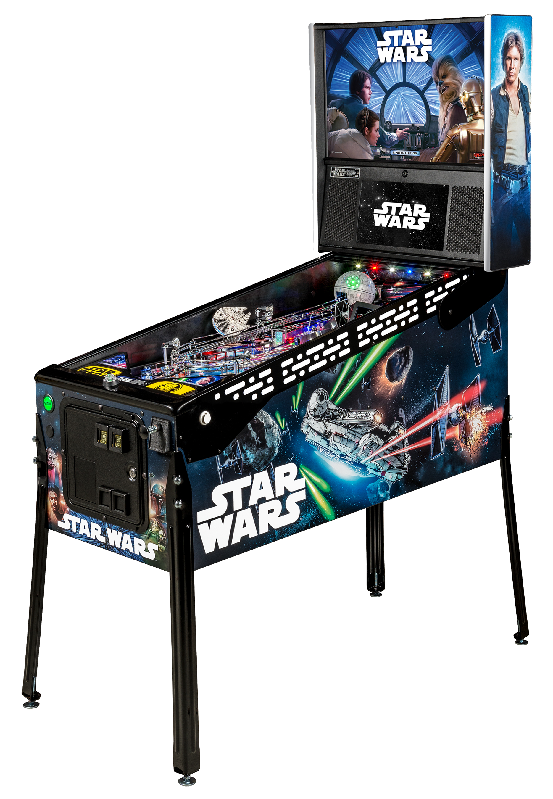 Details about   Star Wars LE Stern Pinball Game Flyer Brochure Ad 