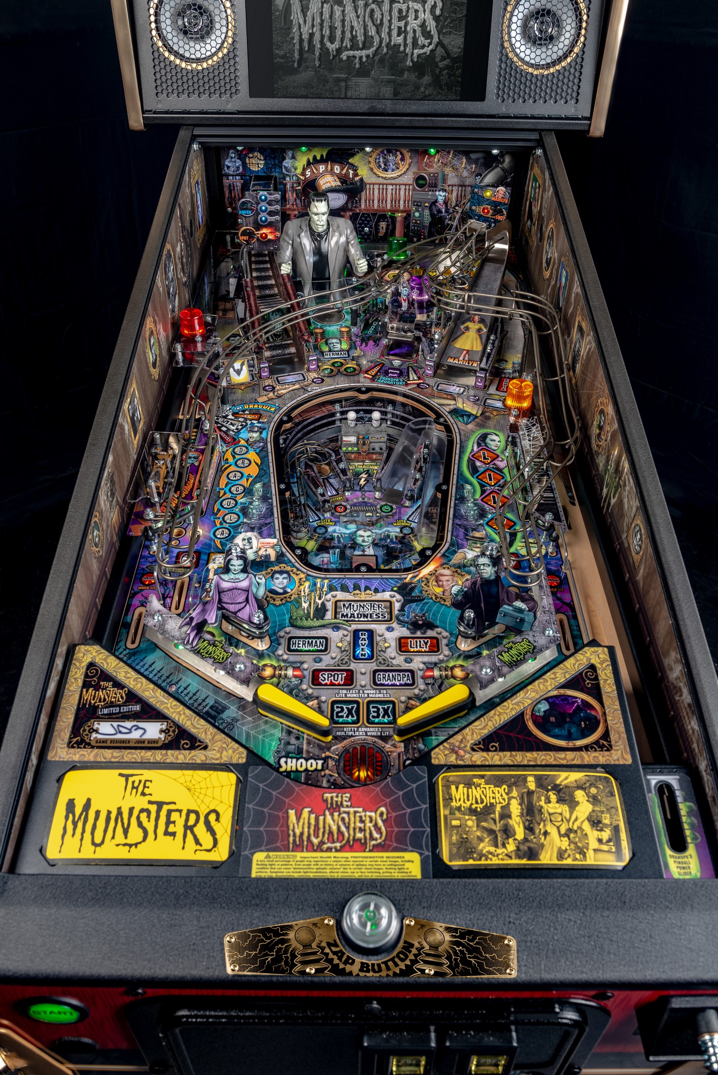 pinball machine munsters