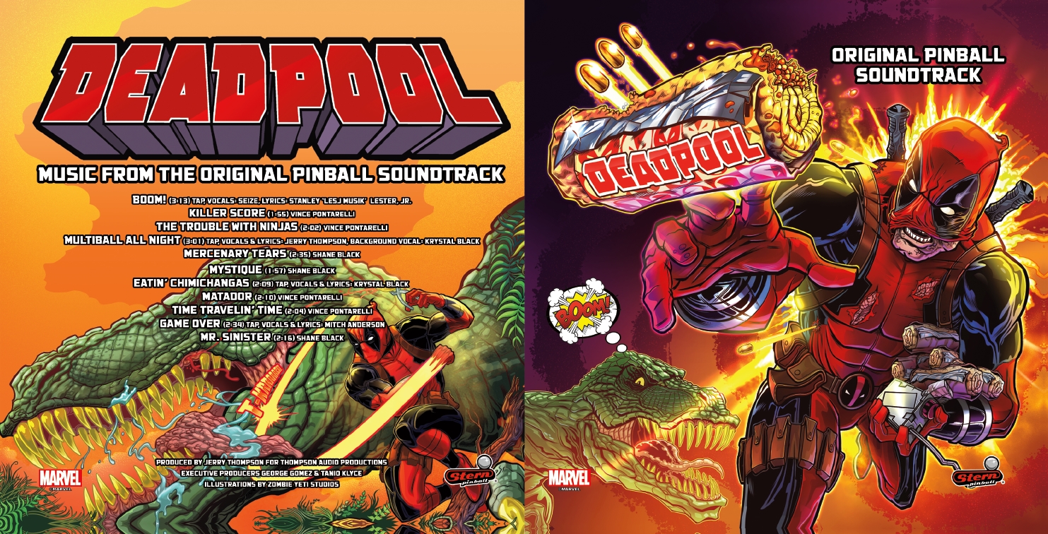 Deadpool Album Stern Pinball