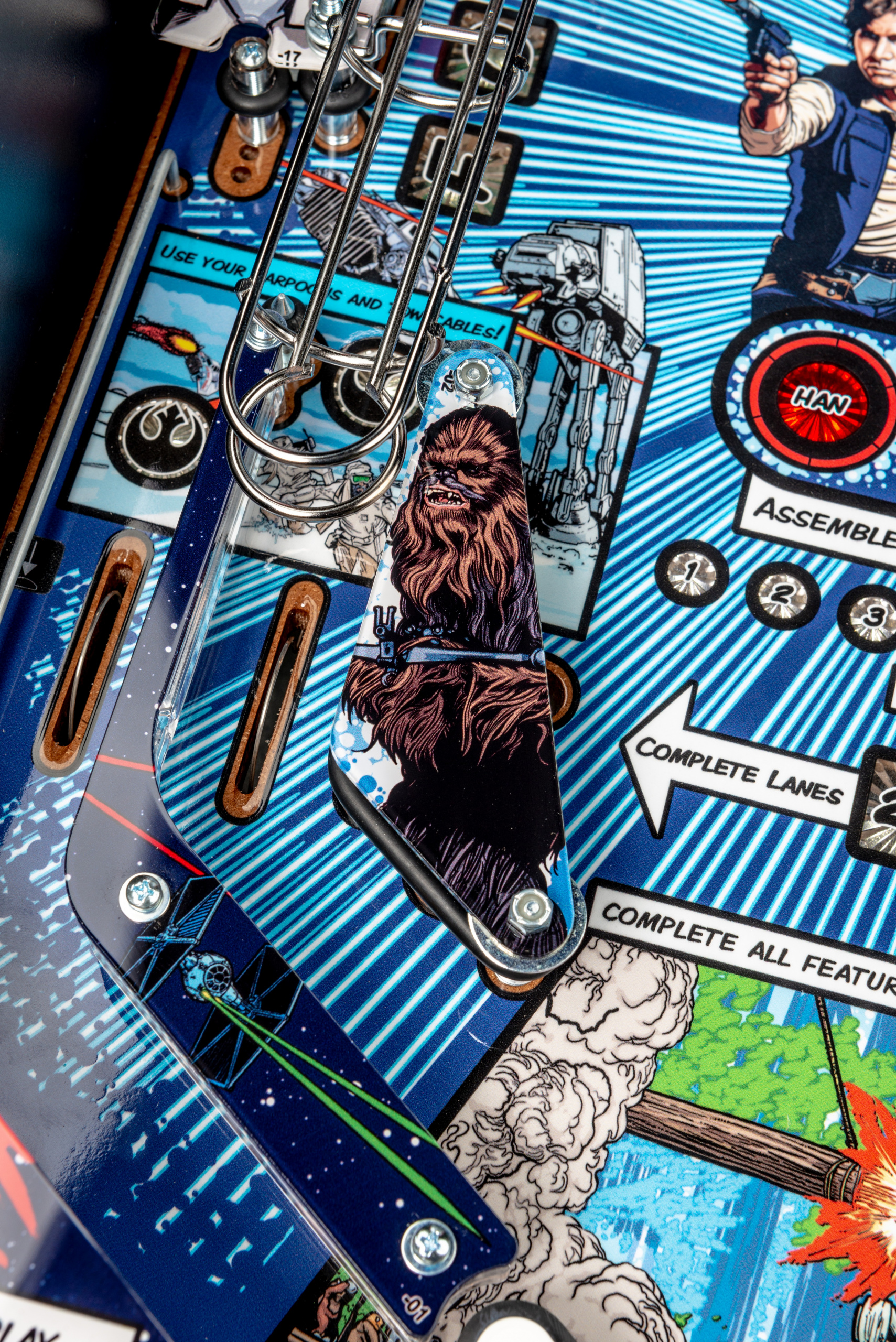 Buy Star Wars Comic Art Pinball Machine by Stern Online at $5499