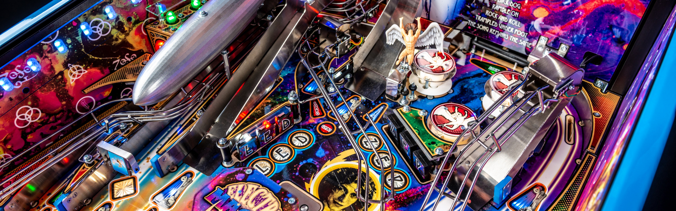 Led Zeppelin and Stern Pinball Announce New Rock and Roll Pinball Machines