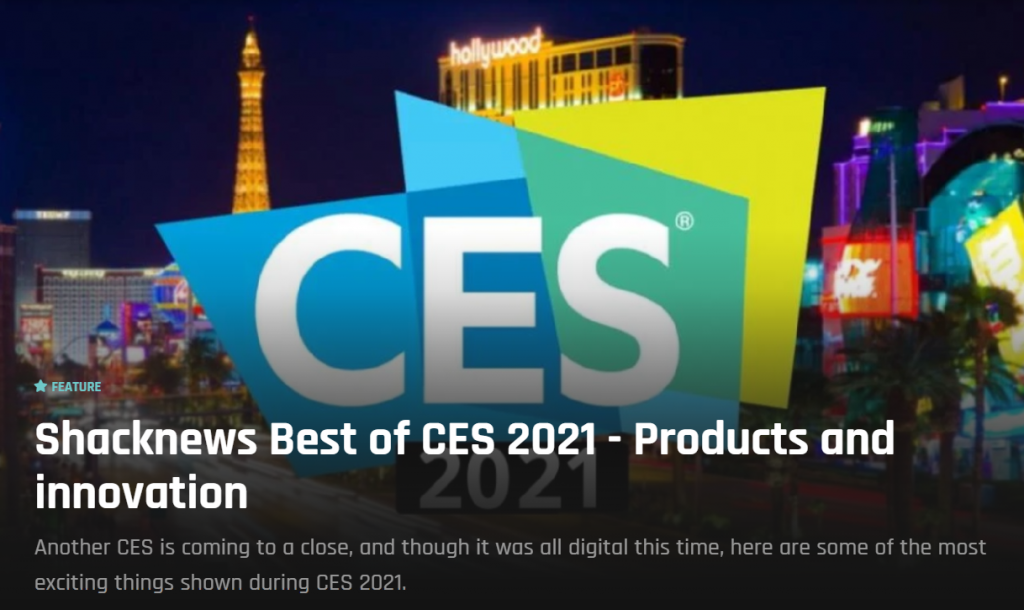 Shacknews Best Of CES 2021 - Products And Innovations - Stern Pinball