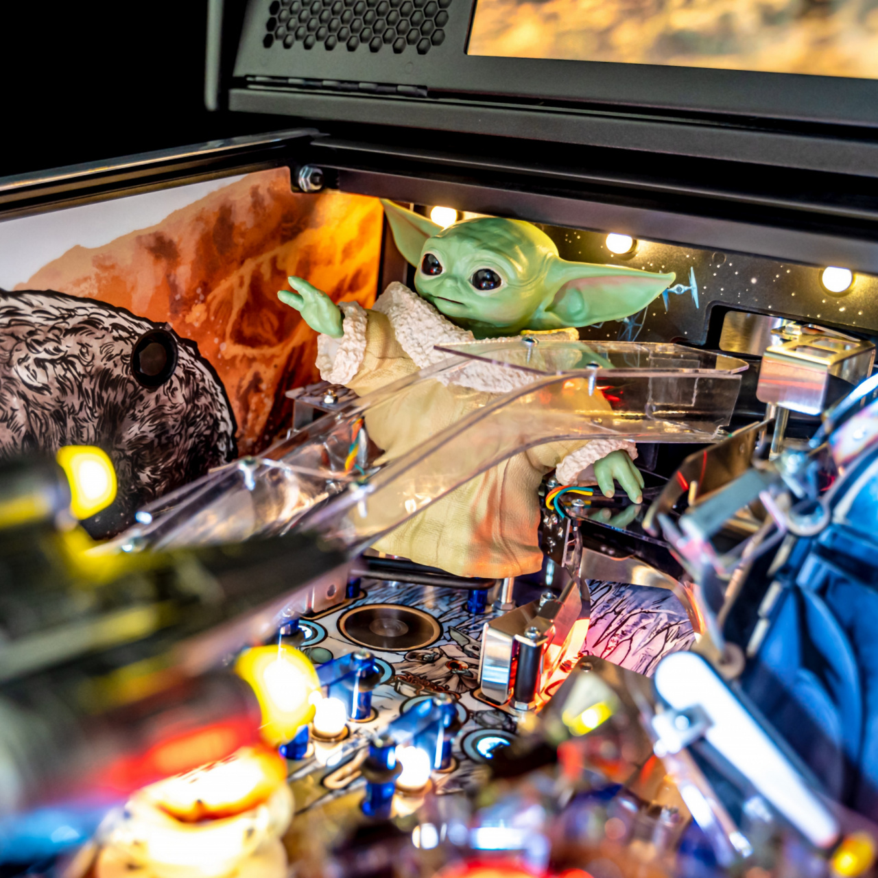 Stern Pinball Launches New Pinball Machines Inspired by The Mandalorian