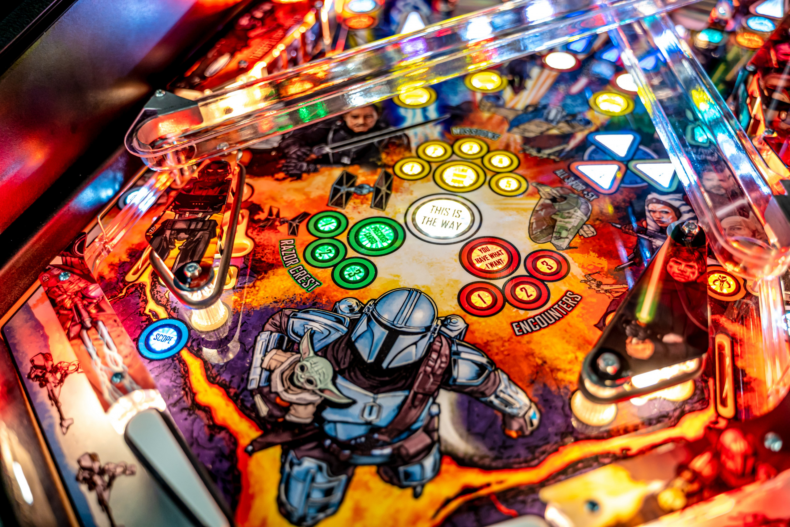 mandalorian pinball machine for sale