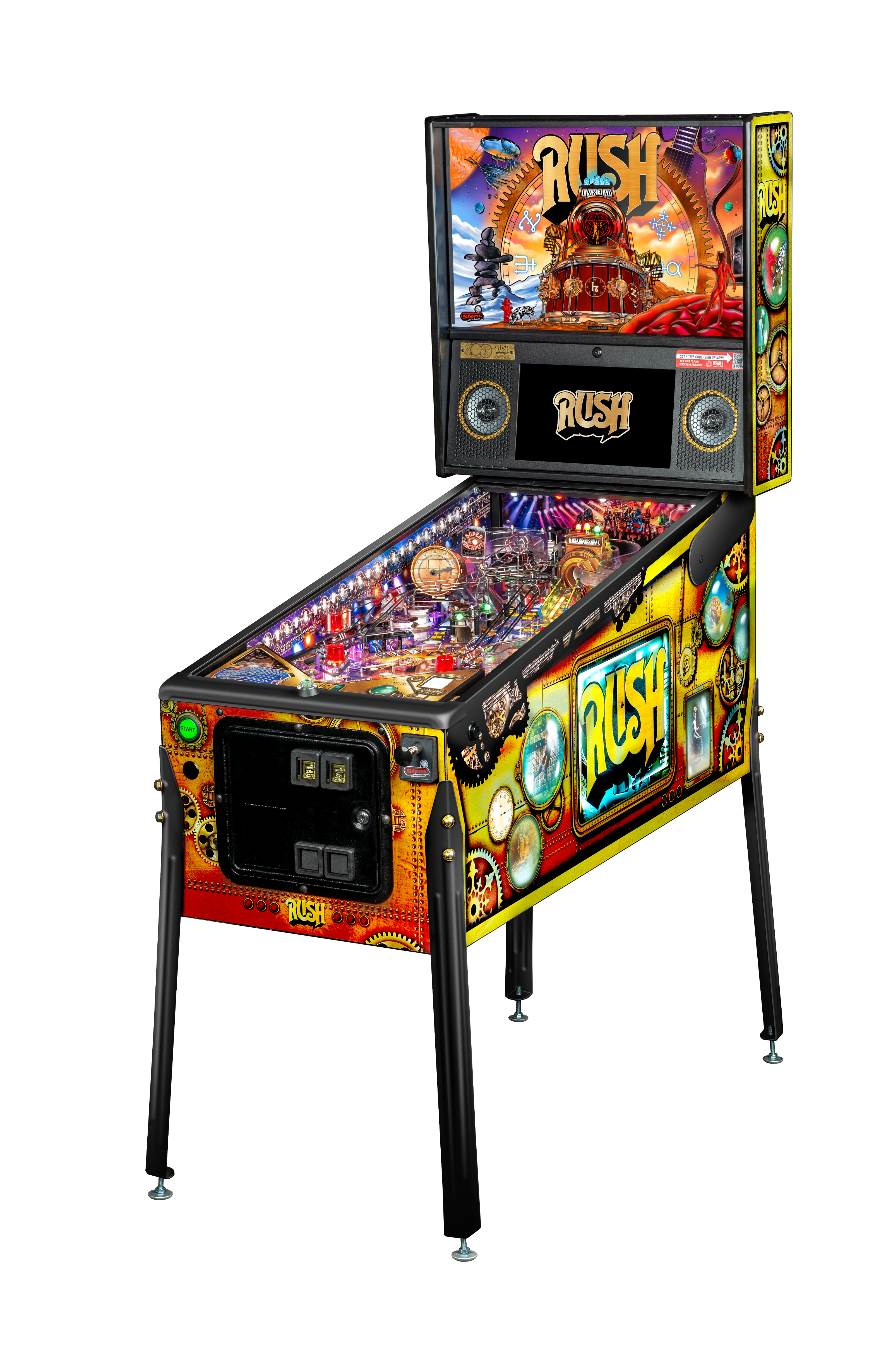 Stern Pinball Announces RUSH PINBALL! DEEP DIVE: In Depth Overview of the  Machine, Features, Rules, and More! - This Week in Pinball