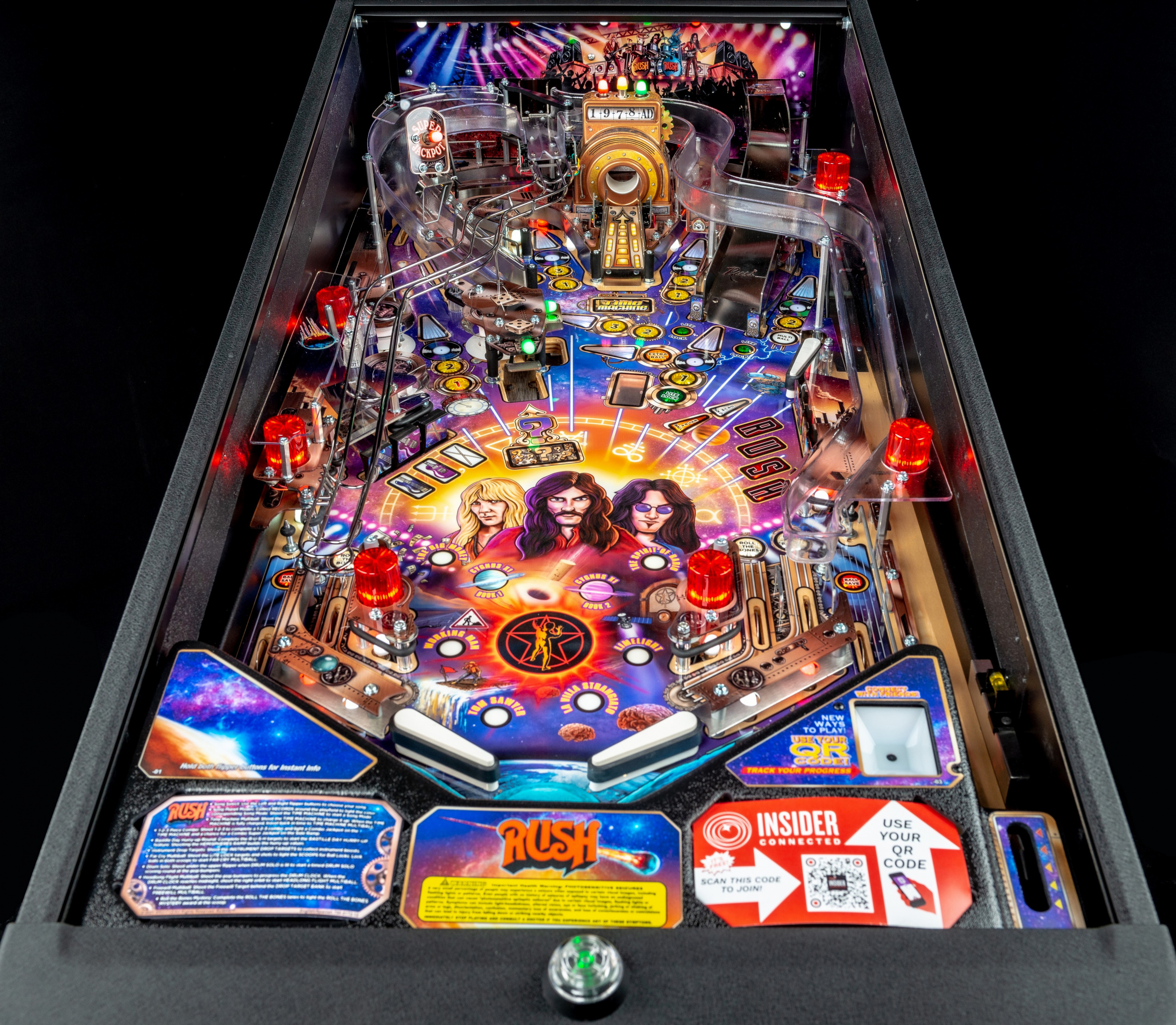 The Rush Pinball Machine Has Arrived in All Its Ridiculously Detailed Glory