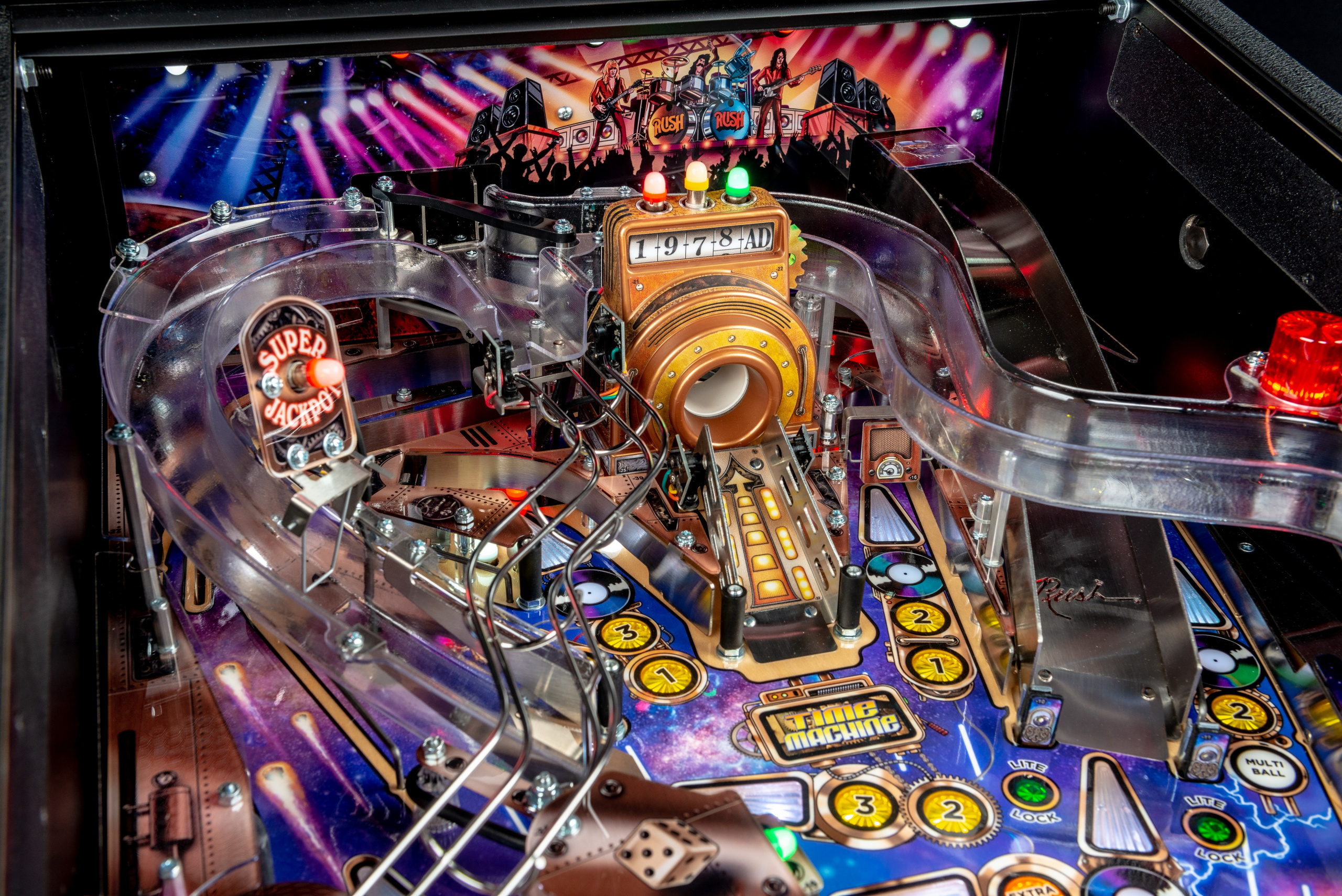 Rush Pro Pinball Machine by Stern