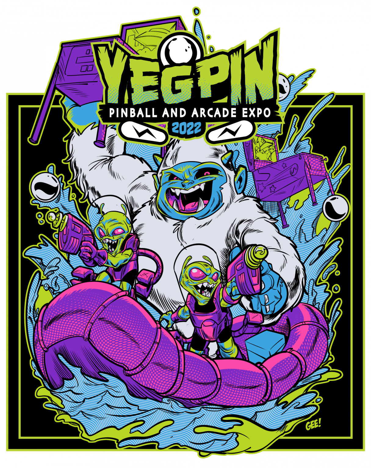 YEGPIN 2022 Edmonton Pinball and Arcade Expo Stern Pinball