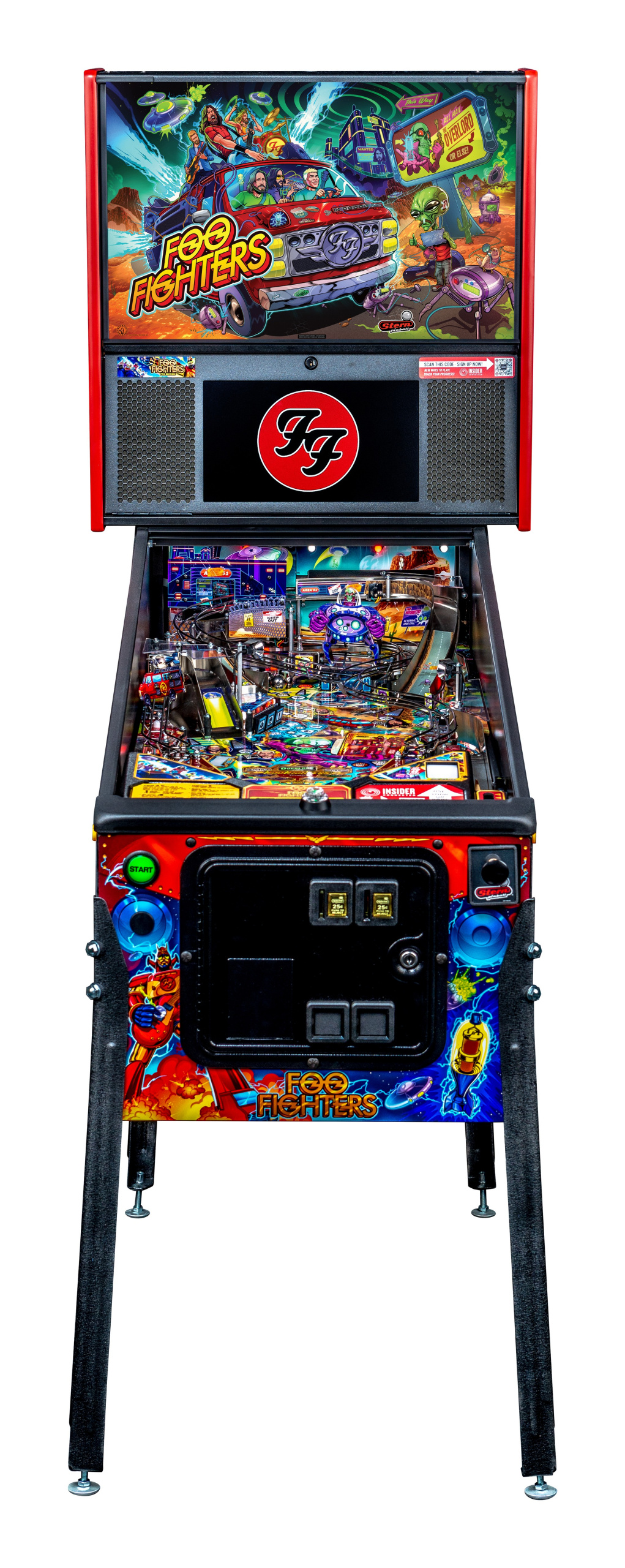 Stern Pinball Foo Fighters Pro Pinball Machine