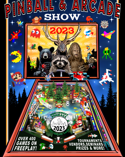 Northwest Pinball & Arcade Show Stern Pinball