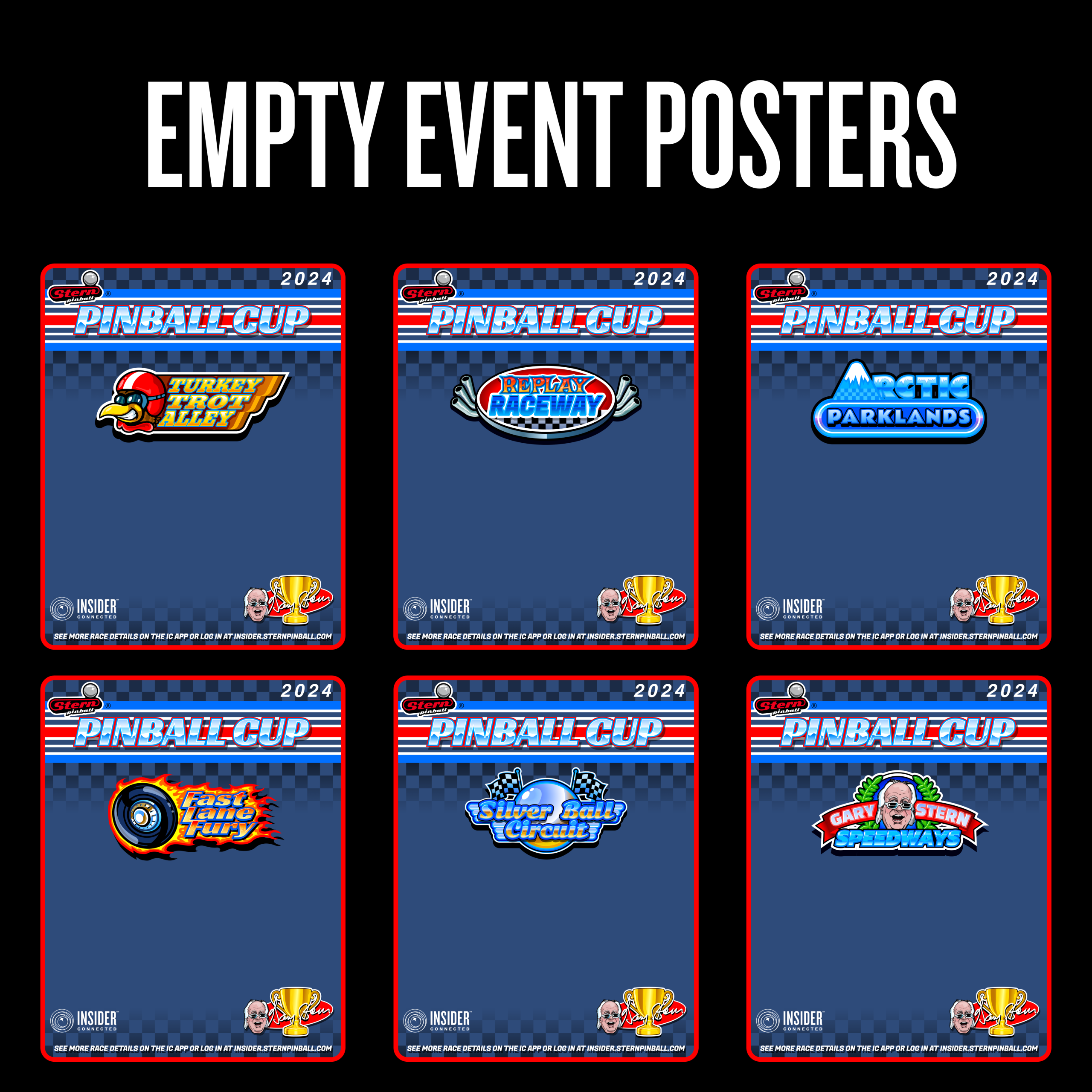 Whether you are hosting Stern Pinball Cup parties at your house or organizing events at your local arcade, we've got you covered with assets! The Dropbox file contains posters, logos, and more!