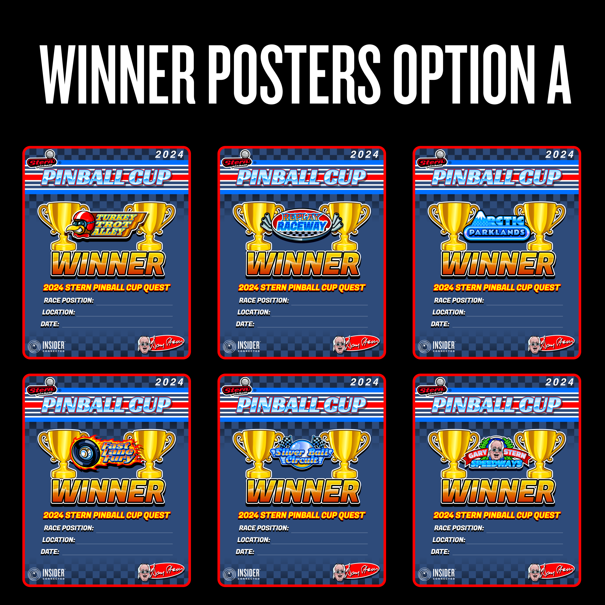 Whether you are hosting Stern Pinball Cup parties at your house or organizing events at your local arcade, we've got you covered with assets! The Dropbox file contains posters, logos, and more!