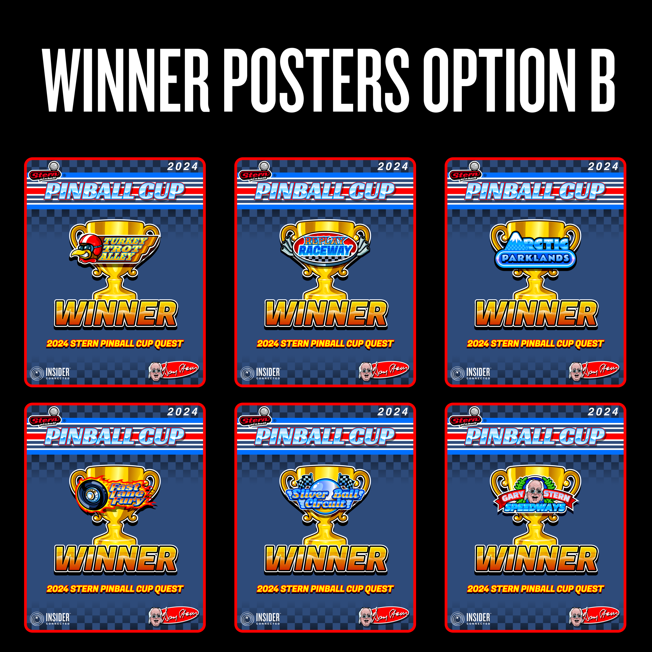 Whether you are hosting Stern Pinball Cup parties at your house or organizing events at your local arcade, we've got you covered with assets! The Dropbox file contains posters, logos, and more!