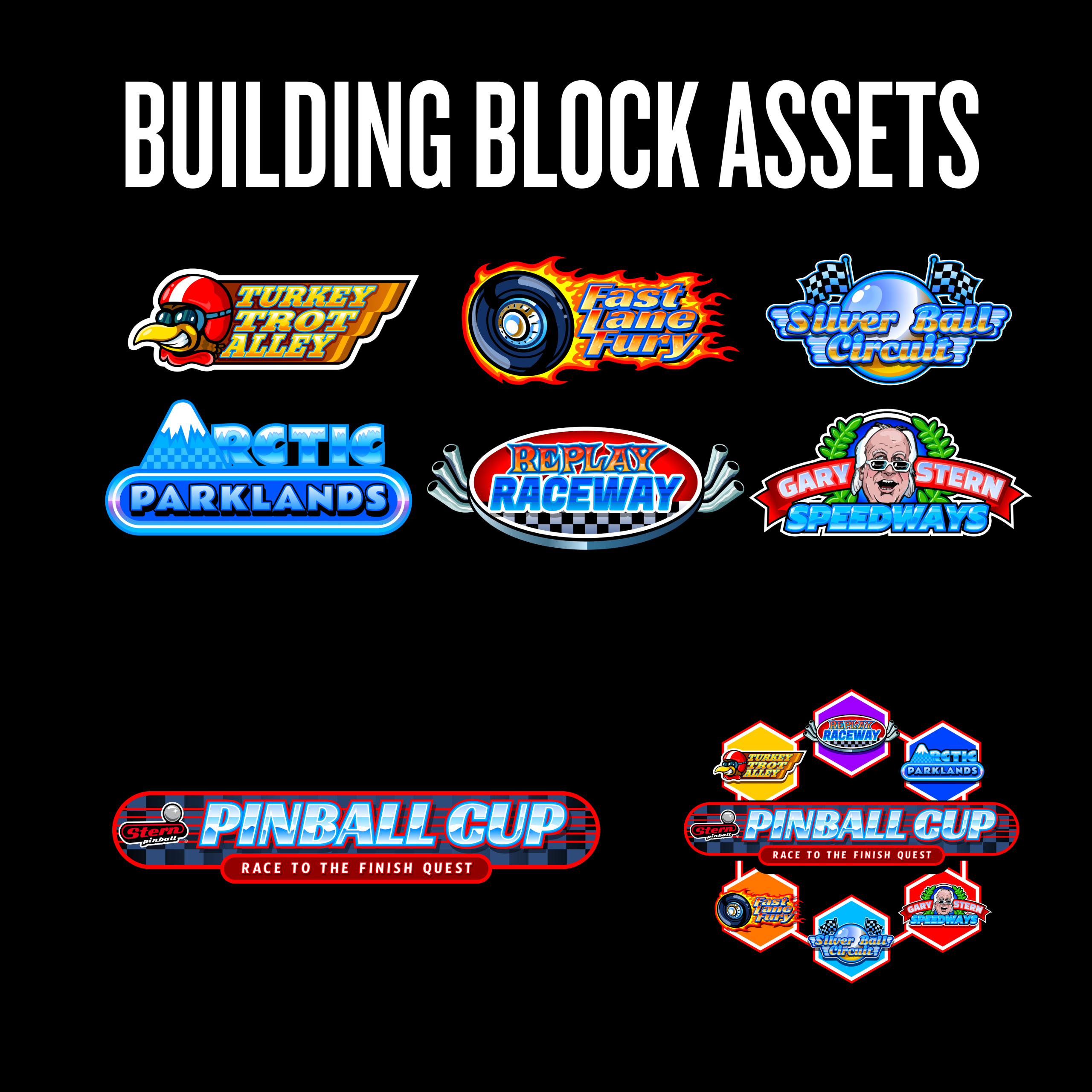 Whether you are hosting Stern Pinball Cup parties at your house or organizing events at your local arcade, we've got you covered with assets! The Dropbox file contains posters, logos, and more!