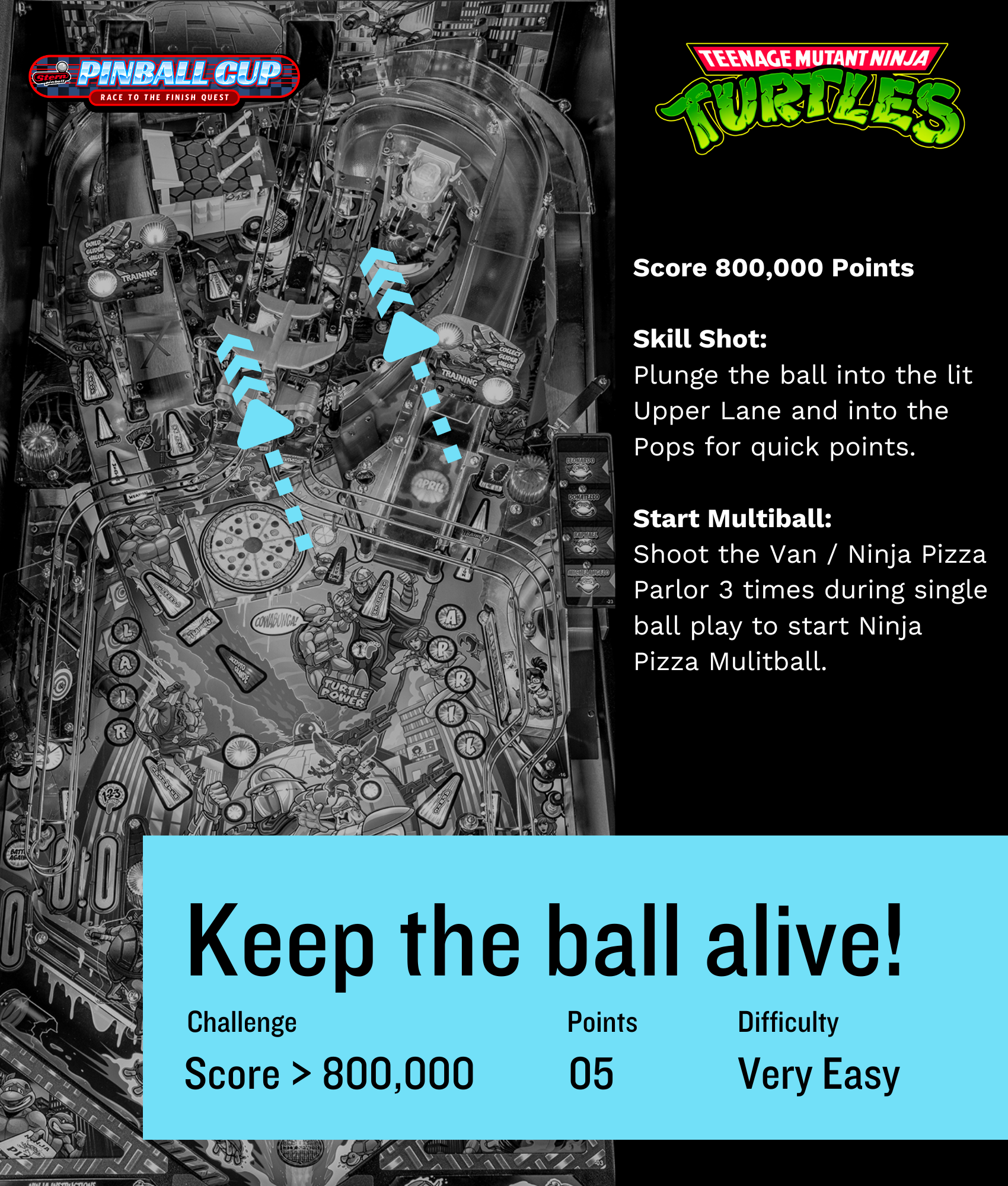 Stern Pinball Cup Race 2 - TMNT Race 1