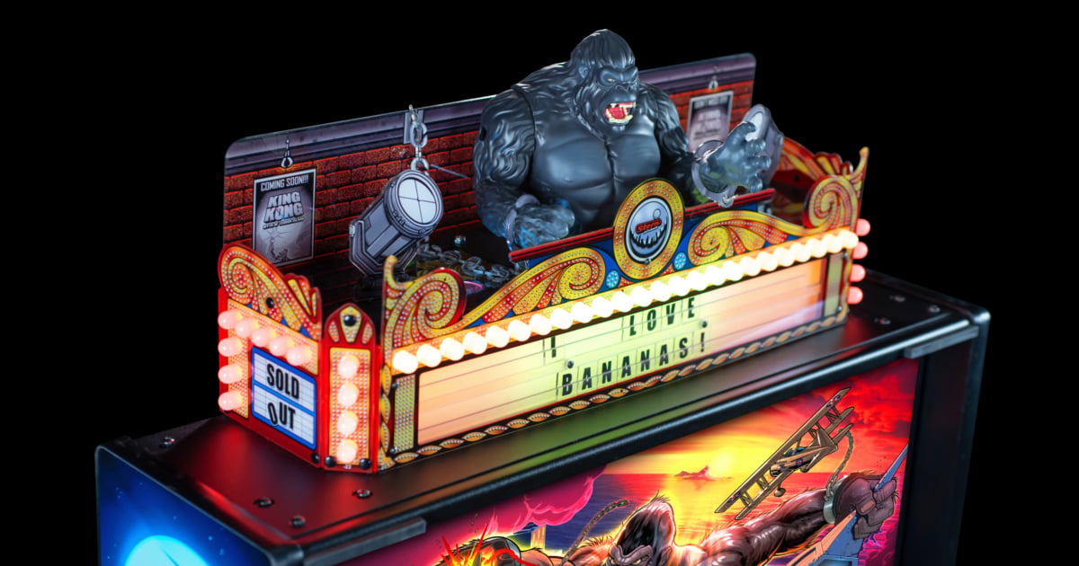 Stern Pinball Launches Full Line of King Kong: Myth of Terror Island ...