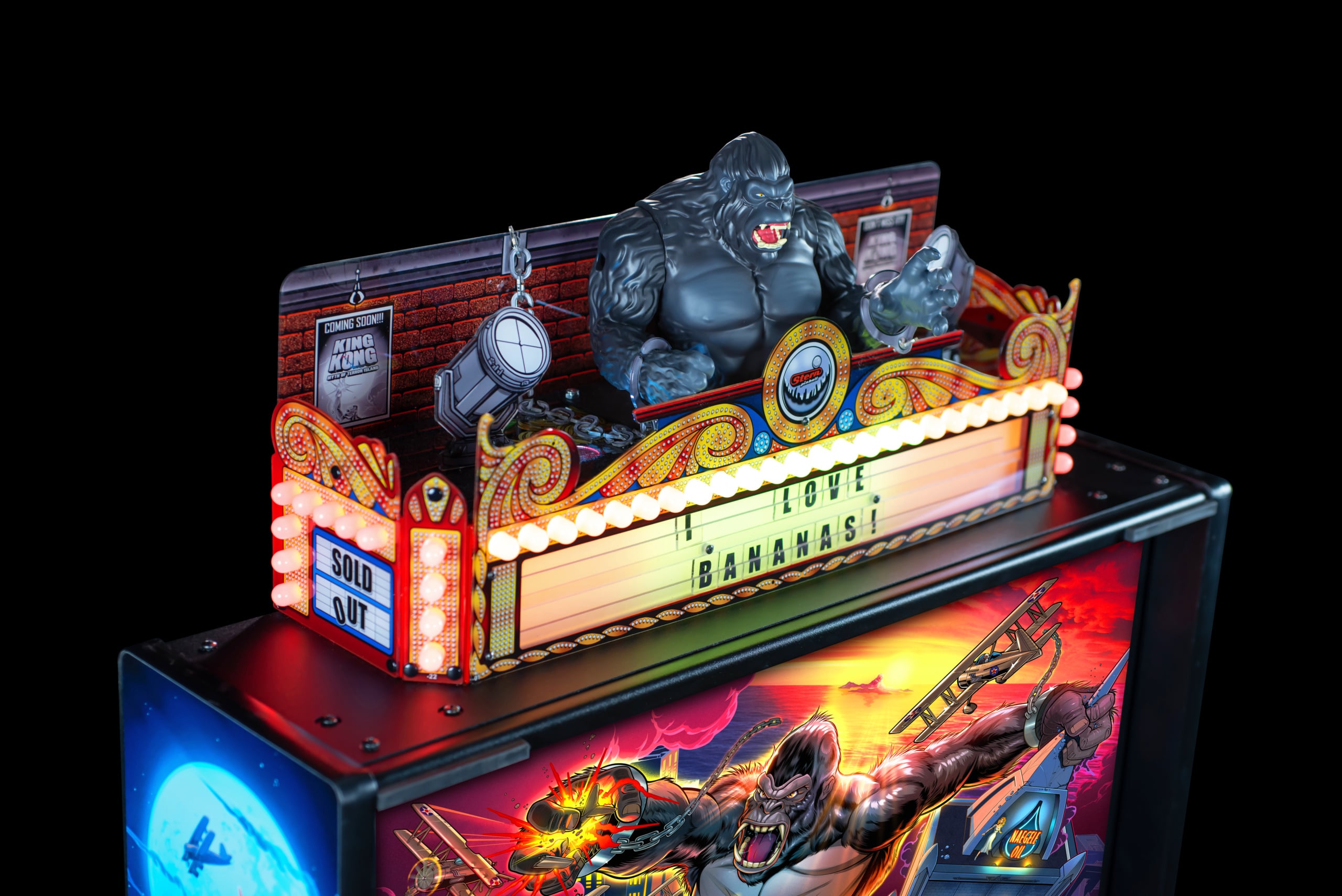 Stern Pinball Launches Full Line of King Kong: Myth of Terror
