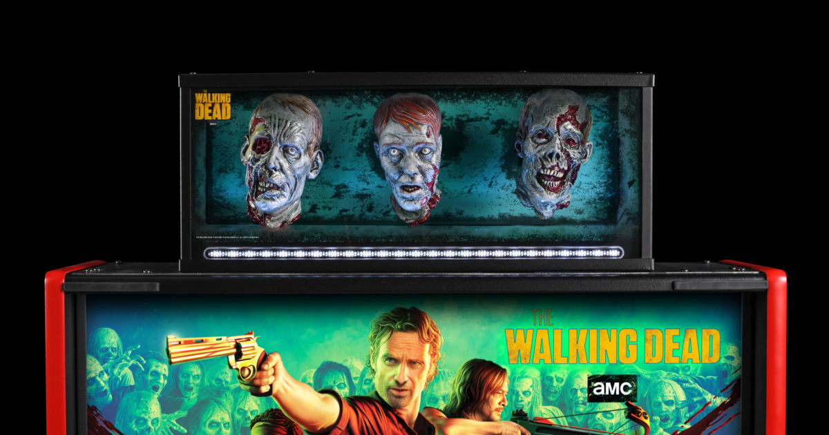 Stern Pinball Launch Full Line of The Walking Dead Remastered Pinball Machine Accessories